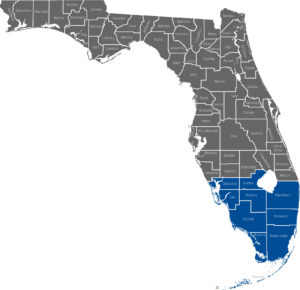 BioSweep Suncoast Territory Map