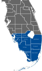 BioSweep Suncoast Territory Map